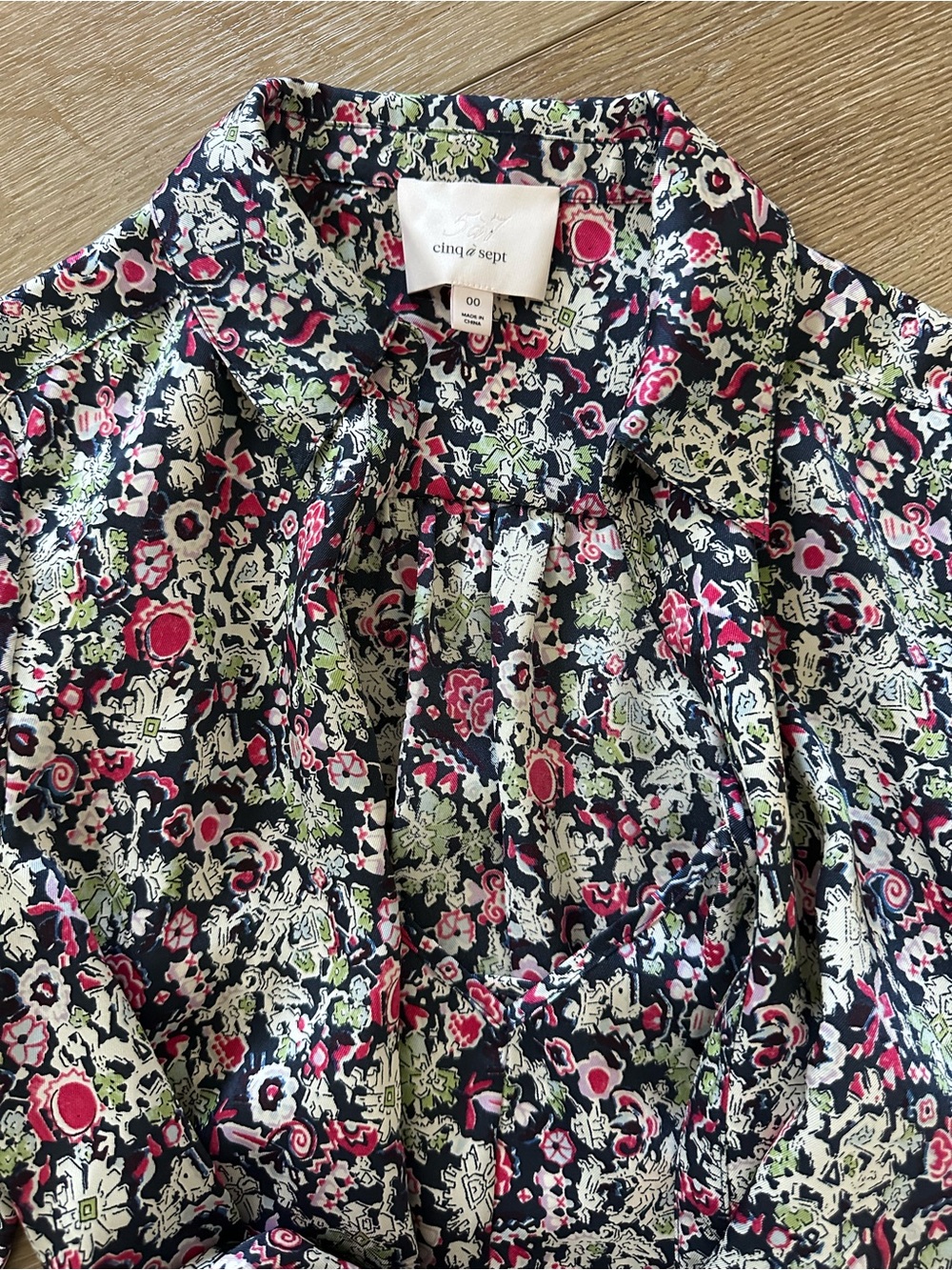 cinq a sept Floral Midi Dress - Picture 7 of 13